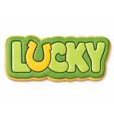 St. Patrick's Day Lucky Cookie Cutter and Stamp with Size Option