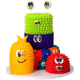 Monster Face Assortment Dec-Ons® Decorations (12 pieces)