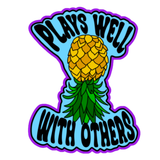 Plays Well With Others Cookie Cutter and Stamp