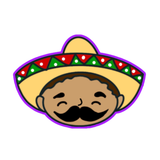 Mexican Mariachi Cookie Cutter and Stamp with Size Option