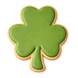 St. Patrick's Day 3 Leaf Clover Cookie Cutter and Stamp with Size Option