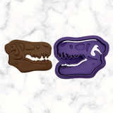 Dinosaur Head Cookie Cutter and Stamp