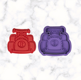Race Car (B) Cookie Cutter and Stamp