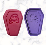 Coffin Cookie Cutter with Stamp Option