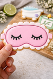 Spa Day Sleep Mask Cookie Cutter & Stamp