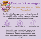 Custom Edible Images | Frosting Sheets for Cookies, Cupcakes & Cake Pops