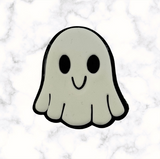 Friendly Ghost Cookie Cutter with Stamp Option