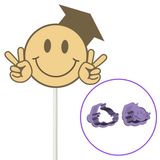 Peace Out Graduate Cake Pop Mold  3 different variations