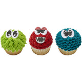 Monster Face Assortment Dec-Ons® Decorations (12 pieces)