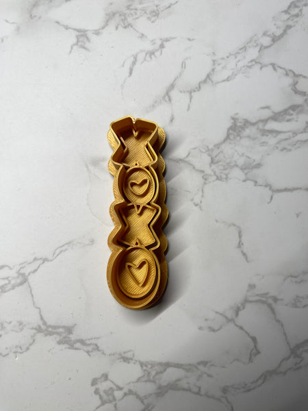 XOXO  Cookie Cutter and Embosser