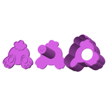 Bunny Bottom Cake Pop Mold W  Embosser