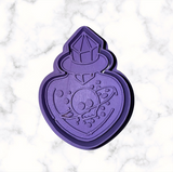 Poison Potion Cookie Cutter with Stamp Option