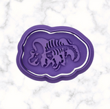 Dinosaur Full Body Cookie Cutter and Stamp