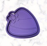 Candy Corn Cookie Cutter with Stamp Option