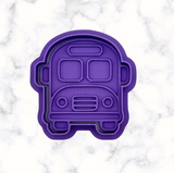 School Bus Cookie Cutter and Stamp