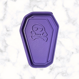Coffin Cookie Cutter with Stamp Option