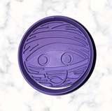 Mummy Cookie Cutter with Stamp Option