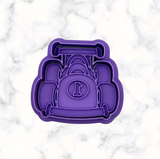 Race Car (B) Cookie Cutter and Stamp