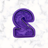 Dinosaur Number 2 Cookie Cutter and Stamp