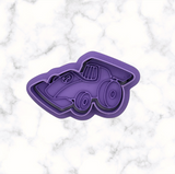 Race Car (A) Cookie Cutter and Stamp
