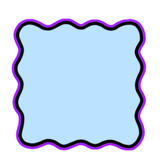 Wiggle Frame Cookie Cutter Only 3 Sizes