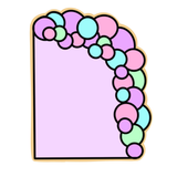 Bubble Arches Cookie Cutters with and  Shape Stamp Option