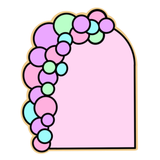 Bubble Arches Cookie Cutters with and  Shape Stamp Option