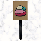 Candy Corn Cookie Cutter with Stamp Option