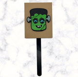 Frankenstein Cookie Cutter with Stamp Option