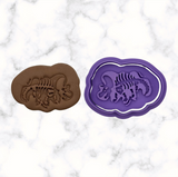 Dinosaur Full Body Cookie Cutter and Stamp