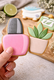 Blushing Luxe Nail Polish Cookie Cutter
