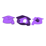Graduation Cap N Tassel  Cake Pop Mold