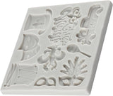 Fat Tuesday New Orleans Festival 9 Cavity Silicone Mold
