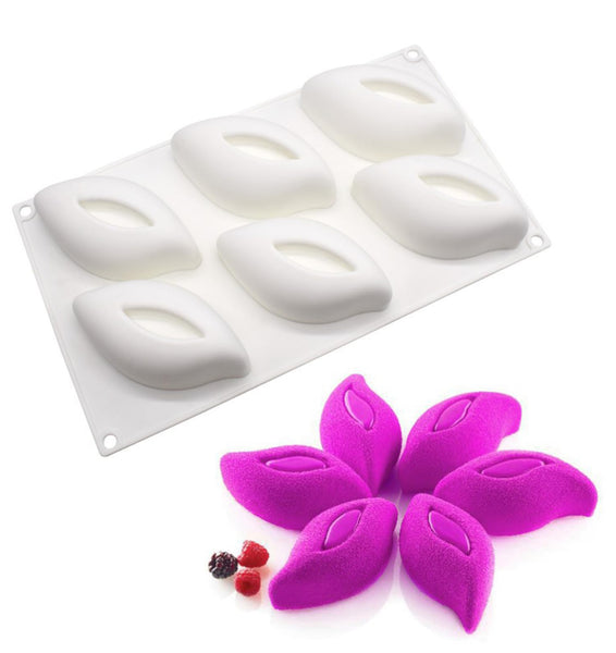 3d Flowers Shapes Mousse Cake Mold