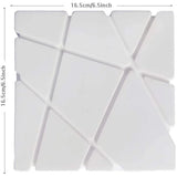 Twill Square French Silicone Mold