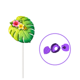 Leaf Cake Pop Mold (Tropical )W Embosser
