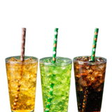 Football Party Paper Straws – 20 Count