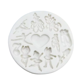 Ballerina Theme Silicone  Mold