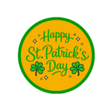 St. Patrick's Day Cookie Cutter and Stamp Style 3