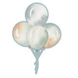 Four Balloon Cookie Cutter