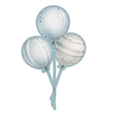 Balloon Cluster Cookie Cutter Only
