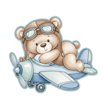 A Sweet Aviator Adventure Cookie Cutter and Stamp