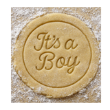 Its A Boy Cookie Cutter & Stamp