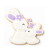 Mama & Me Bunny Cookie Cutter & Stamp