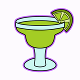 Margarita Madness  Cookie Cutter Only or Cutter & Stamp