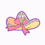 Sombrero Chic Cookie Cutter Only or Cutter & Stamp