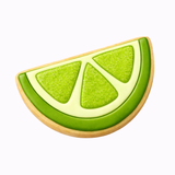 Lime Slice Cookie Cutter & Stamp – Citrus Fruit Cookie Cutter