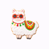 Llama Fiesta Cookie Cutter Only or Cutter & Stamp