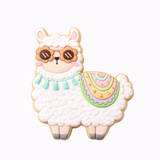 Llama Fiesta Cookie Cutter Only or Cutter & Stamp