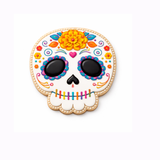 Floral Sugar Skull Cookie Cutter